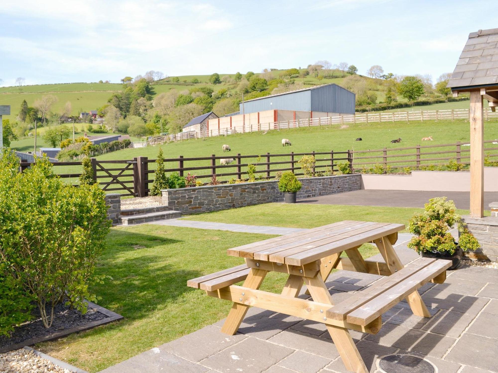Maes Y Bryn Farmhouse Llanwrda Экстерьер фото